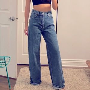Zara wide jeans